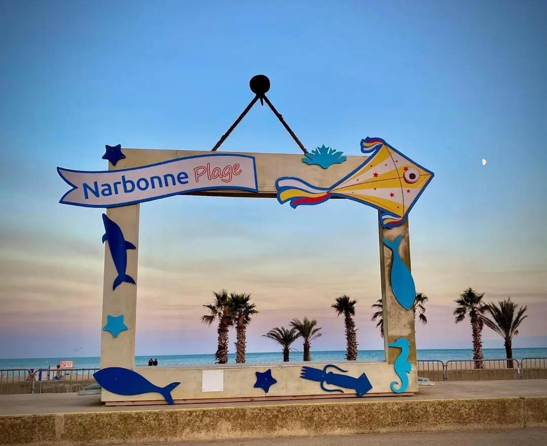 Mobilhome Clim Tele La Falaise 4 Etoiles Narbonne Dış mekan fotoğraf