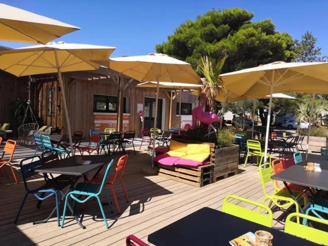 Mobilhome Clim Tele La Falaise 4 Etoiles Narbonne Dış mekan fotoğraf